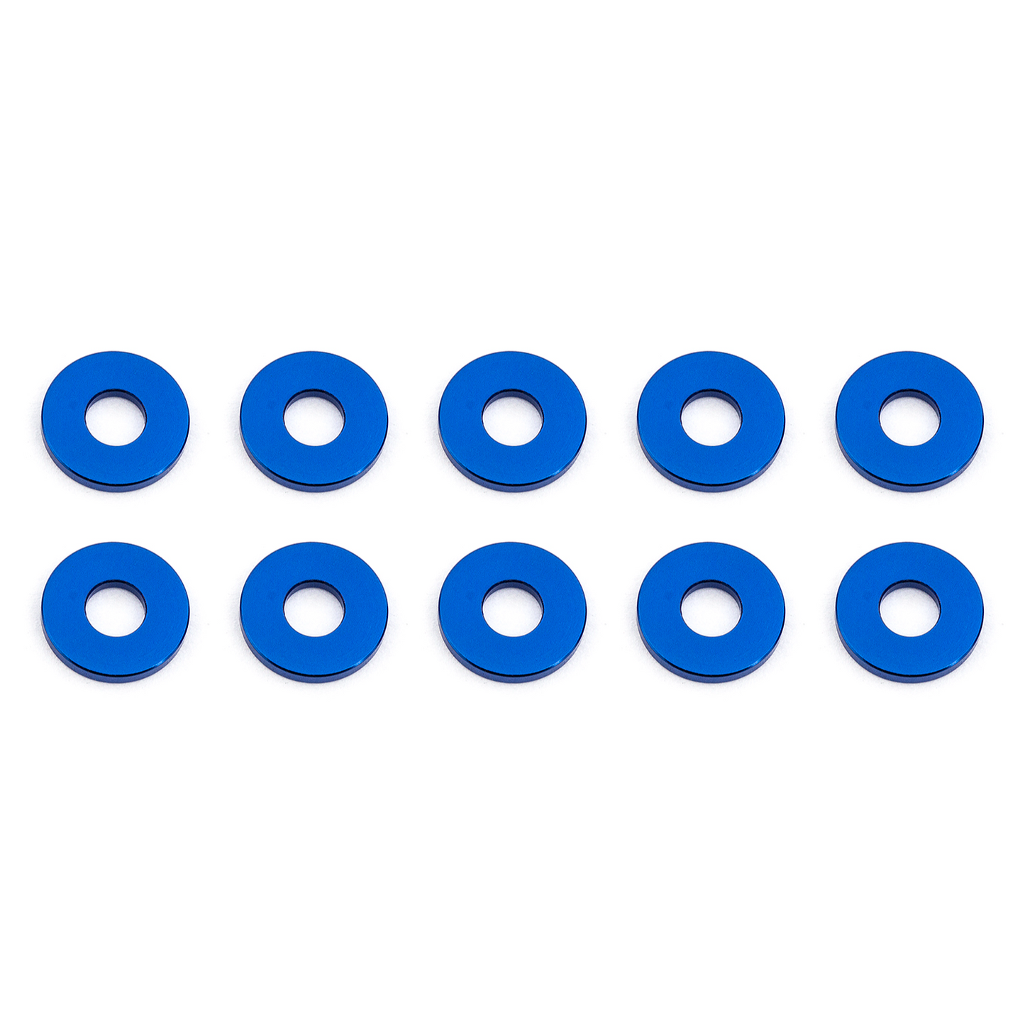 #AS31385 - ASSOCIATED BULKHEAD WASHERS 7.8 x 1.0mm BLUE ALUMINIUM (10)