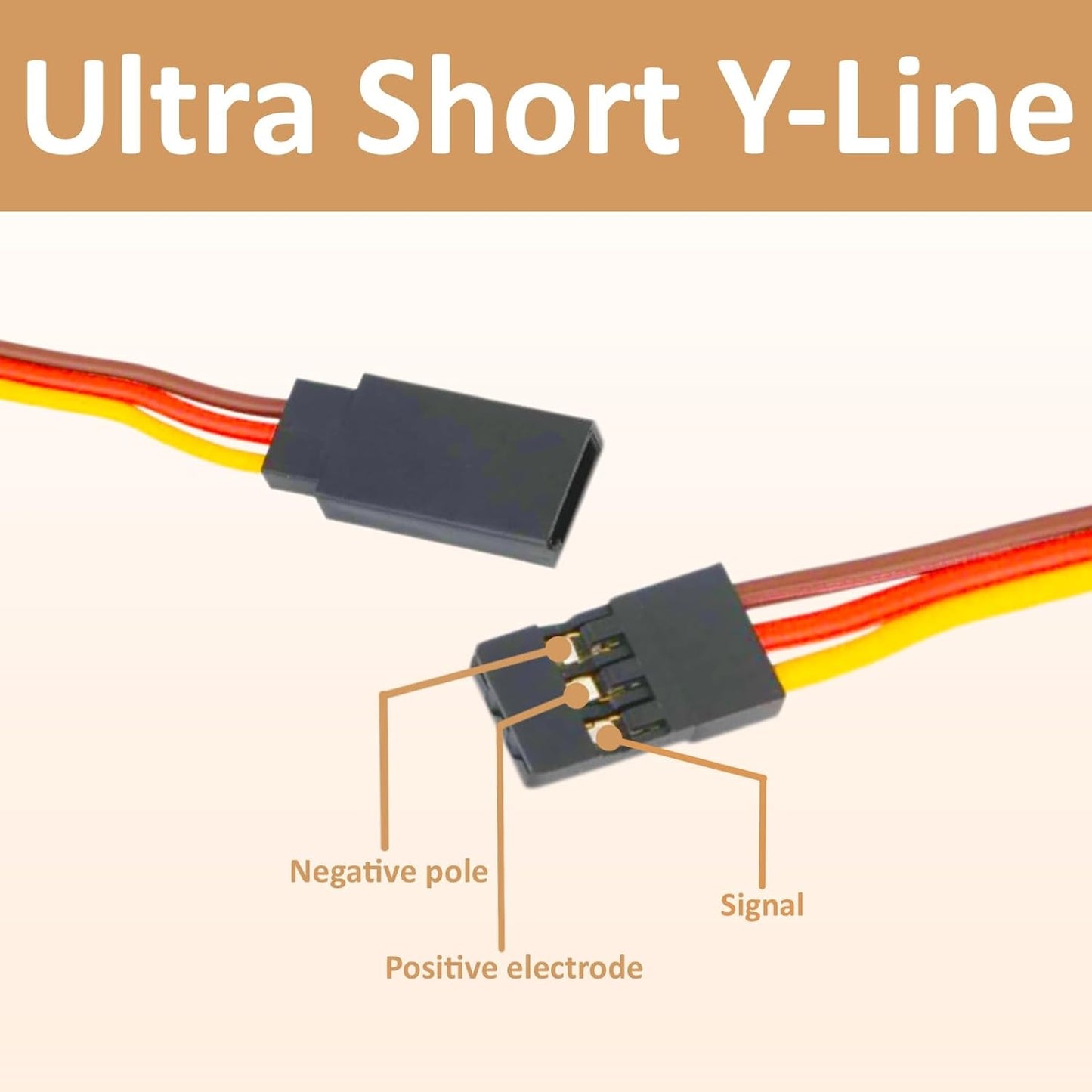 7cm Y Harness Splitter Cable