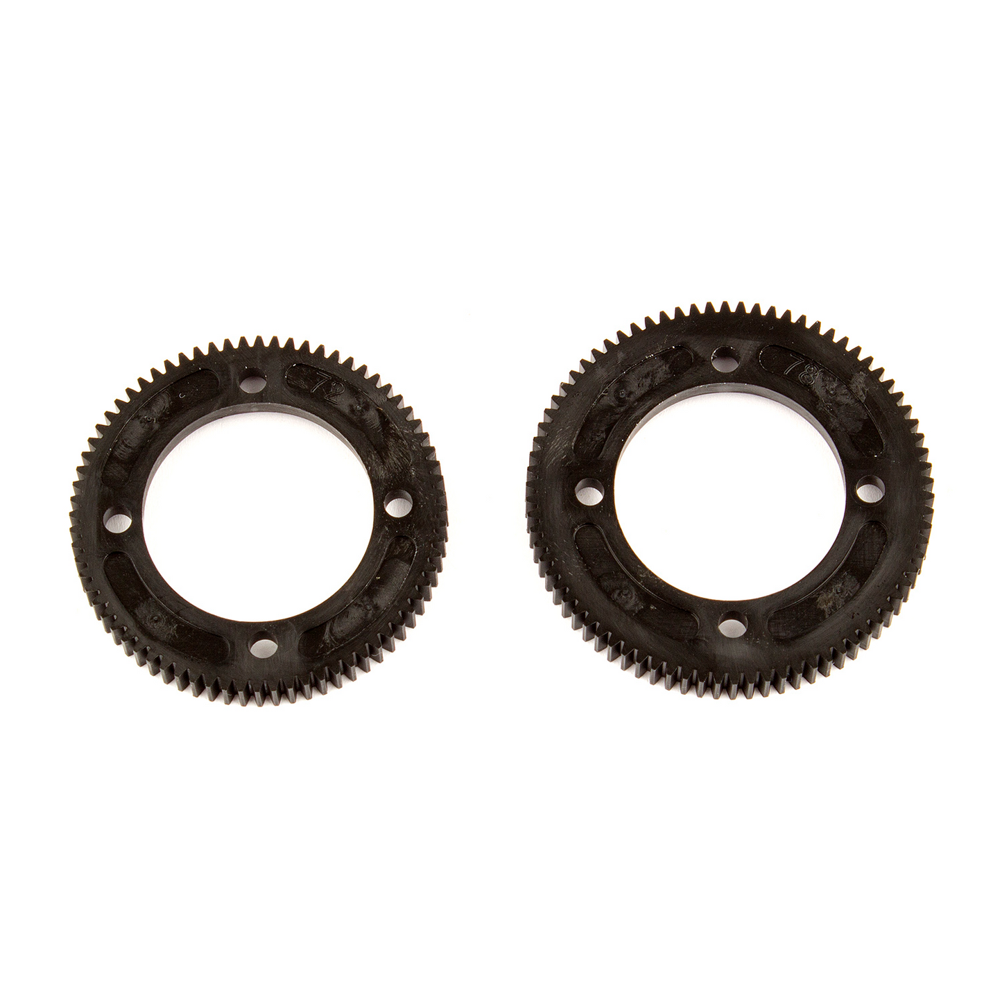 #AS92149 - TEAM ASSOCIATED B74 CENTRE DIFF SPUR GEARS, 72/78 TOOTH