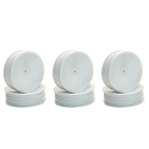 #C0260W - CENTRO 1/10 DISHED BUGGY FRONT 2WD SLIM WHEEL WHITE - 3 PAIRS