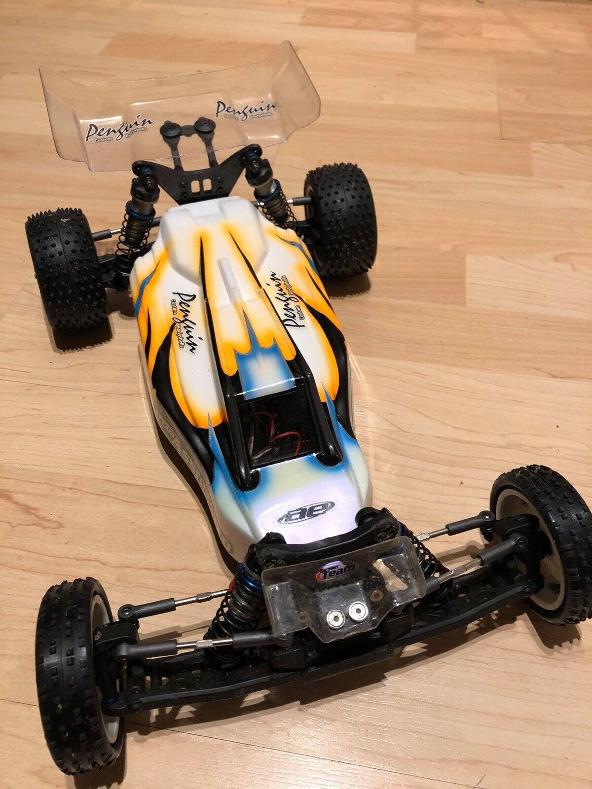 Penguin Associated B6.3 B6.2 B6.1 DART body shell lexan buggy