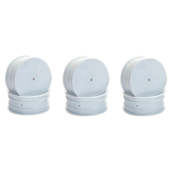 #C0261W - CENTRO 1/10 DISHED BUGGY FRONT 4WD WHEEL WHITE – 3 PAIRS